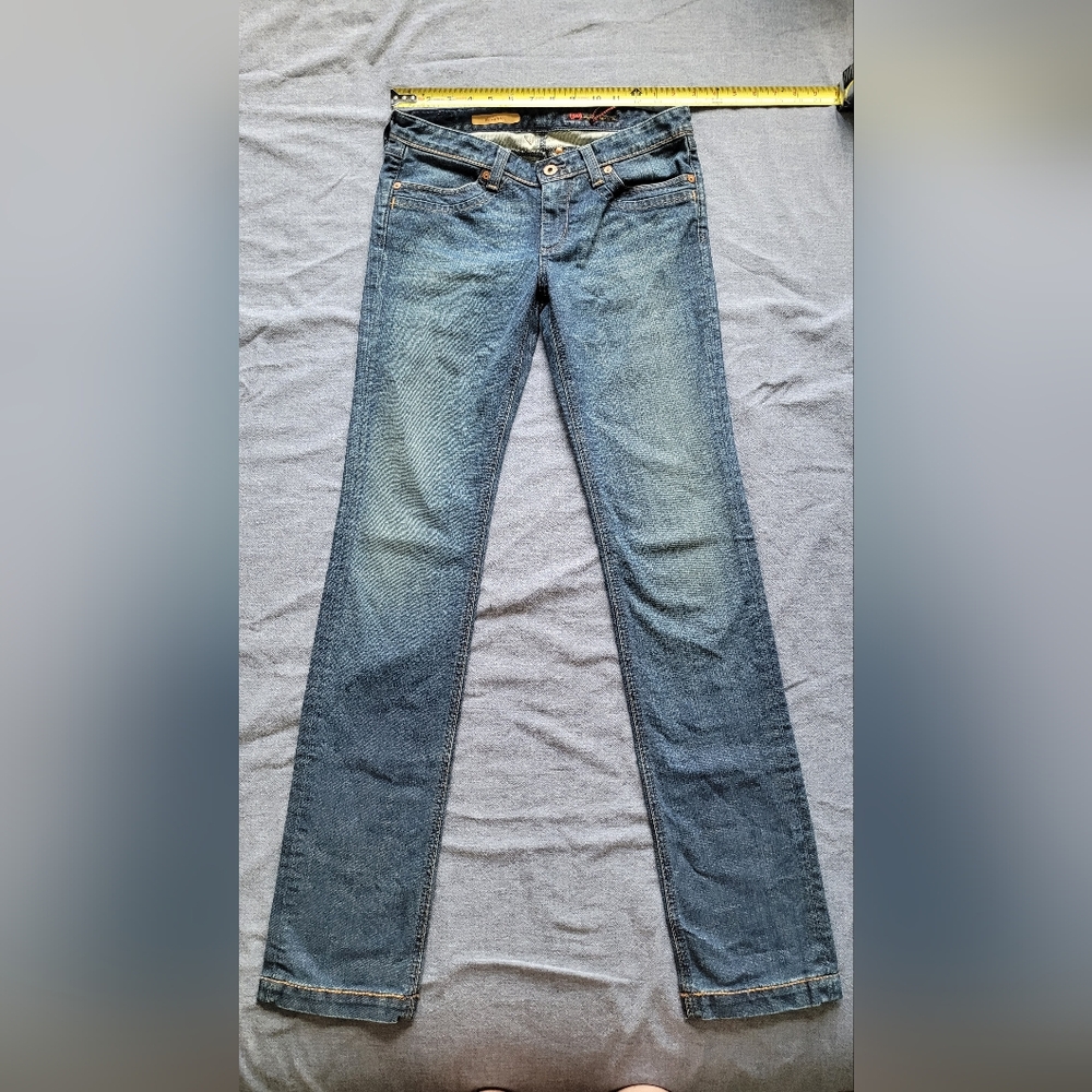 Adriano Goldschmied The Louise Low-riseStraight-leg Jeans. Size:28 ( Runs Small)